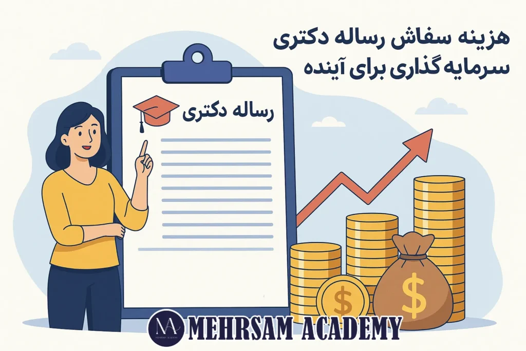 هزینه سفارش رساله دکتری