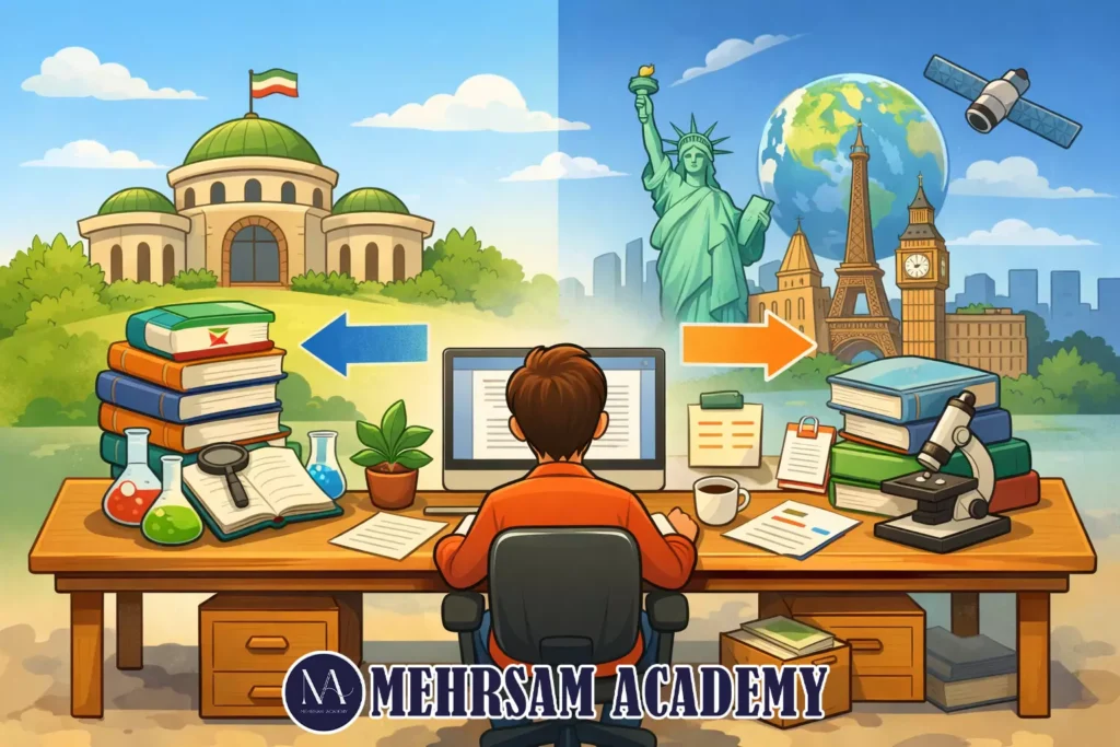 چاپ مقاله در مجلات معتبر داخلی خارجی