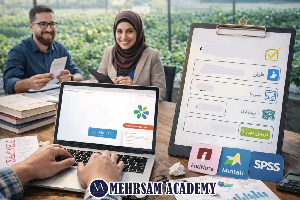 آموزش پایان نامه مهندسی کشاورزی