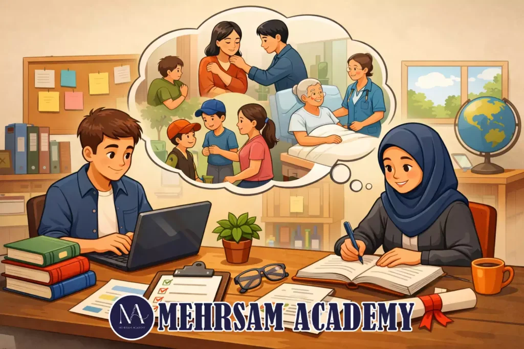 پایان نامه مددکاری