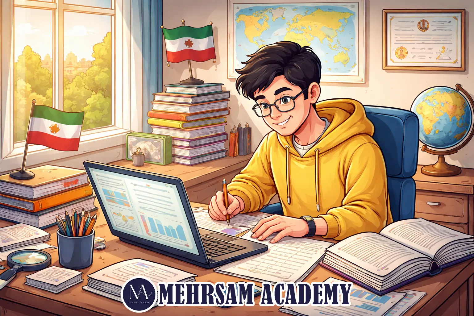 نوشتن مقاله isi برای مهاجرت از ایران